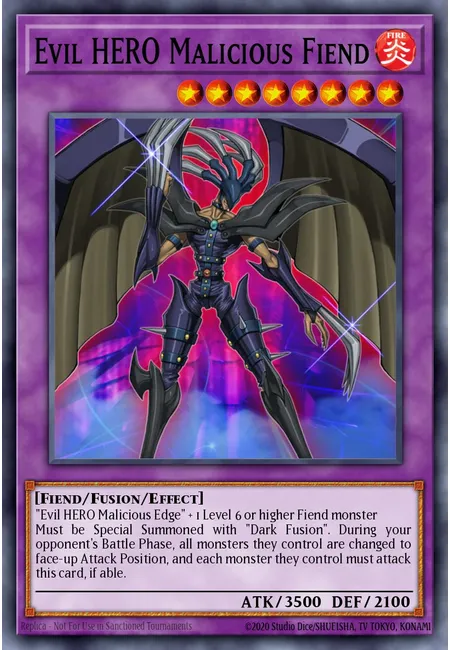 Evil HERO Malicious Fiend · Legendary Duelists: Season 3