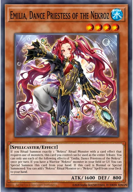 Emilia, Dance Priestess of the Nekroz · Battles of Legend: Monster Mayhem