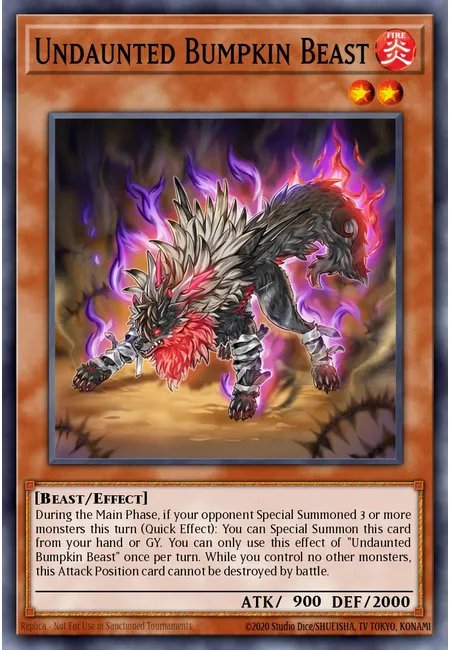 Undaunted Bumpkin Beast · Burst of Destiny