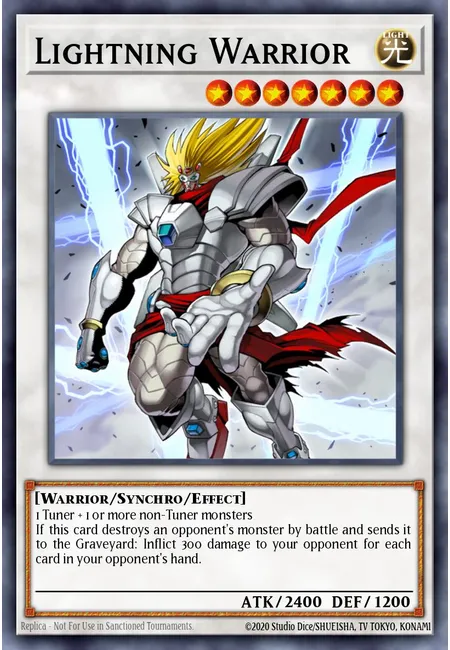 Lightning Warrior · Turbo Pack: Booster Seven