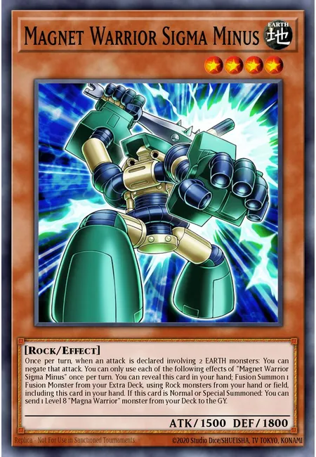 Magnet Warrior Sigma Minus