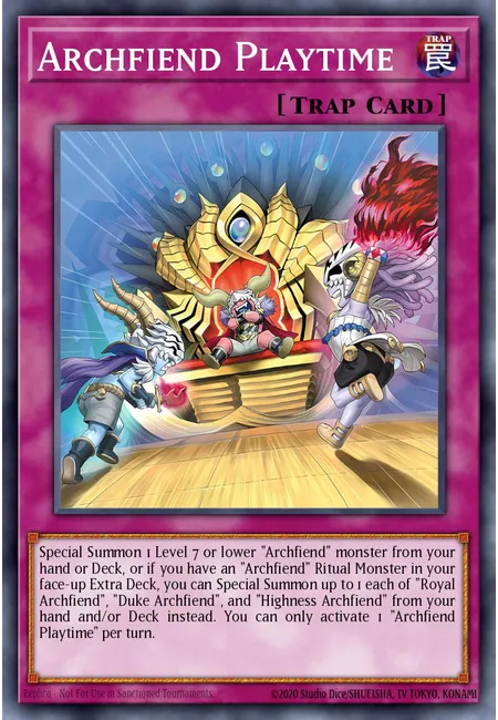 Archfiend Playtime