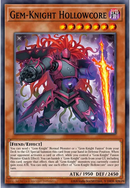 Gem-Knight Hollowcore · Battles of Legend: Monster Mayhem