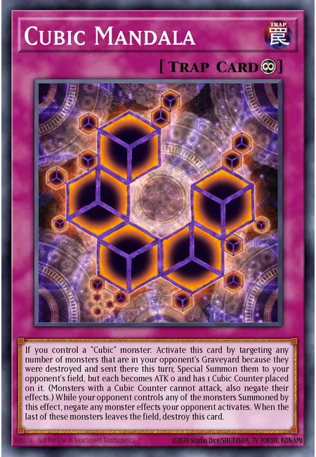 Cubic Mandala · Yu-Gi-Oh! The Dark Side of Dimensions Movie Pack
