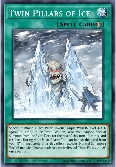 Twin Pillars of Ice · Battles of Legend: Monster Mayhem