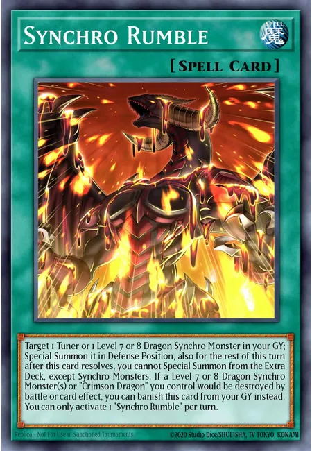 Synchro Rumble · Legendary 5D's Decks