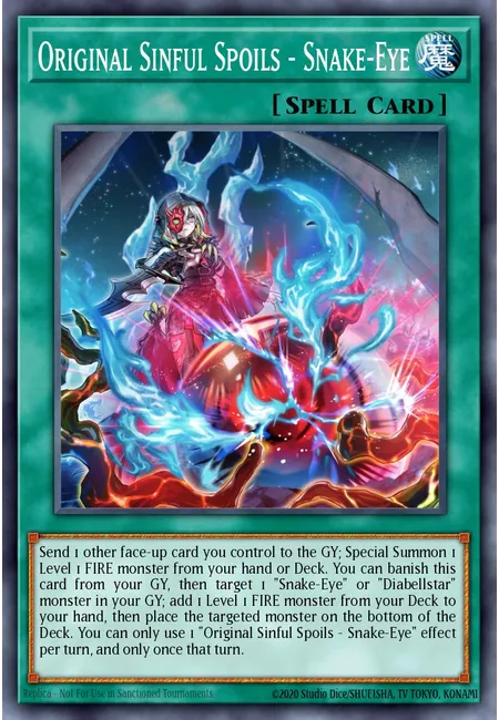 Original Sinful Spoils - Snake-Eye · 25th Anniversary Tin: Dueling Mirrors