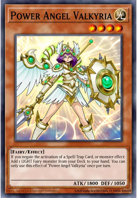 Poderosa Anja Valquíria · Structure Deck: Wave of Light