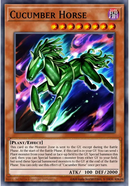 Cucumber Horse