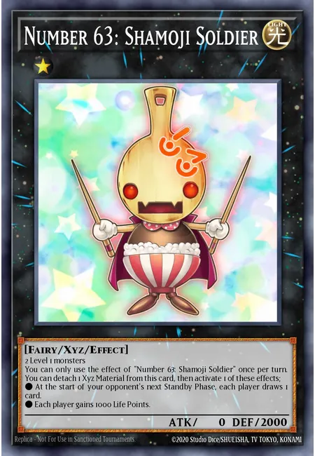 Number 63: Shamoji Soldier