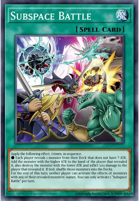 Subspace Battle · Blazing Dominion