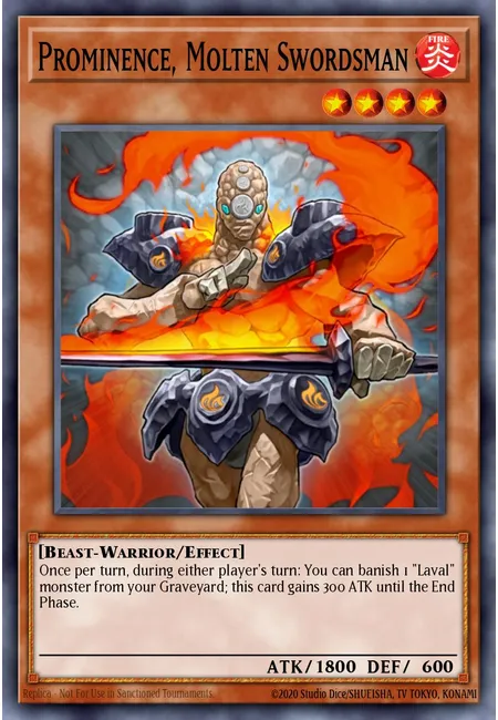 Prominence, Molten Swordsman