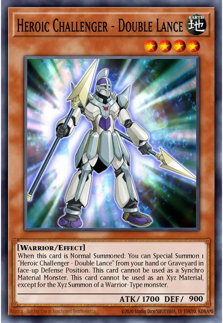 Heroic Challenger - Double Lance · Return of the Duelist