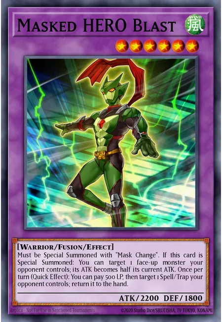 Masked HERO Blast · Raging Tempest: Special Edition
