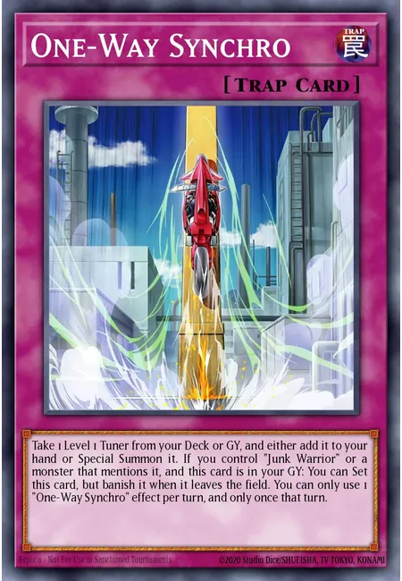 One-Way Synchro · Legendary 5D's Decks
