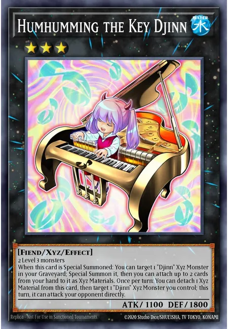 Humhumming, o Djinn das Teclas