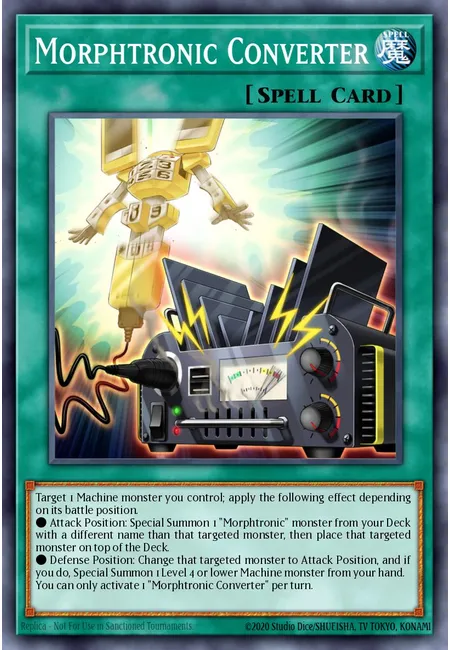 Morphtronic Converter · 25th Anniversary Tin: Dueling Heroes Mega Pack
