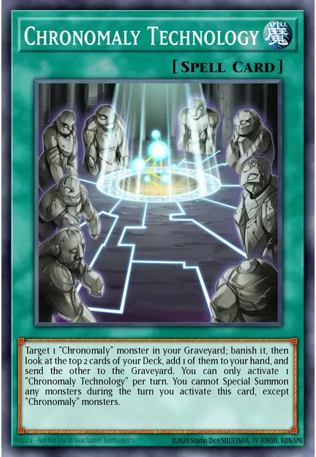 Chronomaly Technology · Return of the Duelist