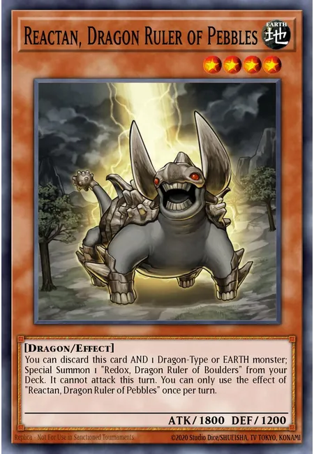 Reactan, Dragão Soberano das Pedras · Battles of Legend: Monster Mayhem