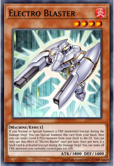 Electro Blaster · Battles of Legend: Terminal Revenge