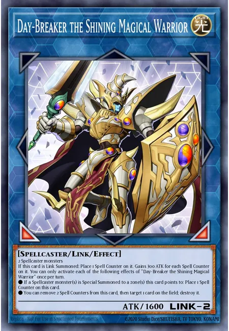 Day-Breaker, o Guerreiro Mágico Brilhante