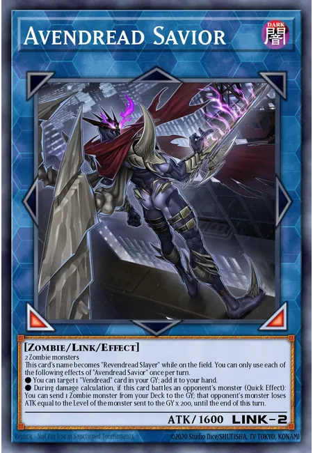 Avendread Savior · Battles of Legend: Hero's Revenge