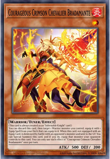 Courageous Crimson Chevalier Bradamante · Battles of Legend: Monstrous Revenge