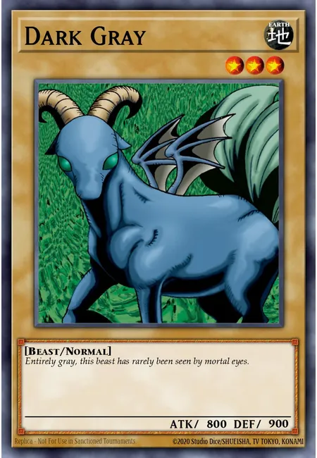 Cinzento das Trevas · Legend of Blue Eyes White Dragon