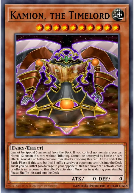 Kamion, the Timelord · Battles of Legend: Light's Revenge