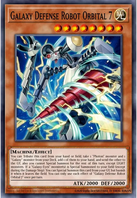 Galaxy Defense Robot Orbital 7