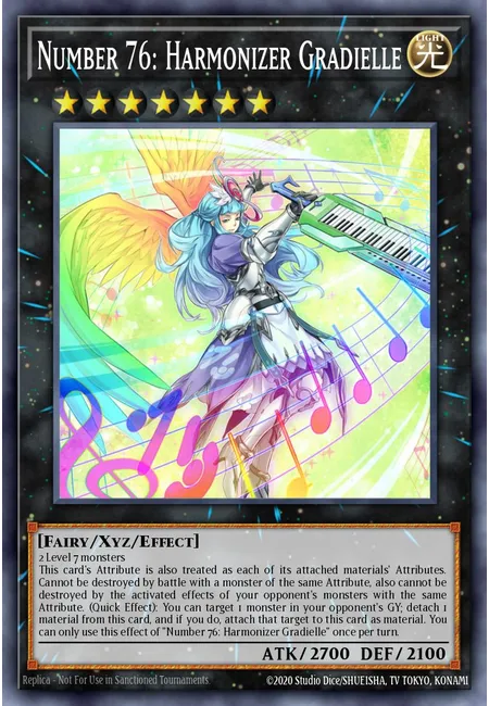 Number 76: Harmonizer Gradielle · Battles of Legend: Hero's Revenge