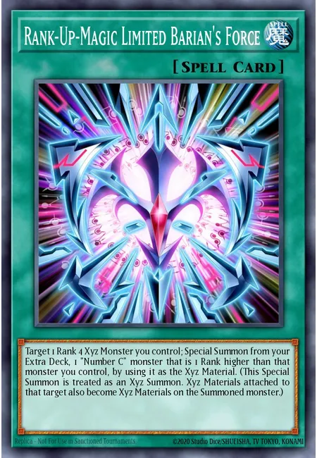 Magia de Aumento de Classe Limitada Força de Barian