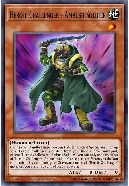 Heroic Challenger - Ambush Soldier