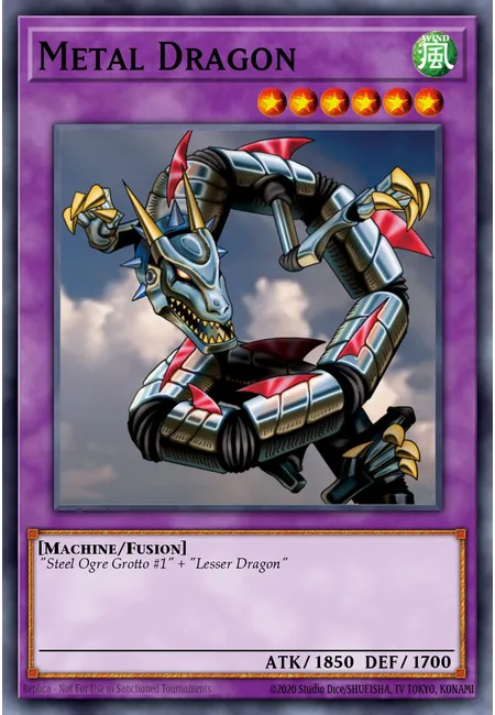 Metal Dragon · Legend of Blue Eyes White Dragon