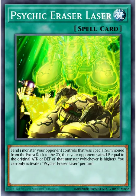 Psychic Eraser Laser