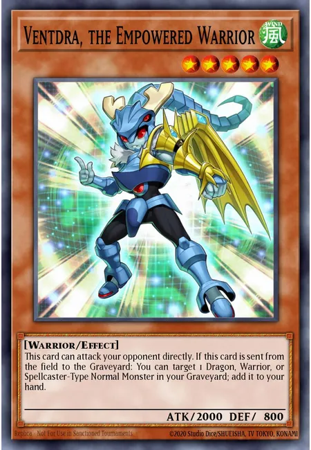 Ventdra, the Empowered Warrior