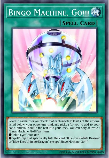 Bingo Machine, Go!!! · Legendary Duelists: White Dragon Abyss