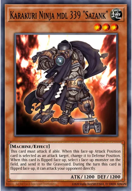 Karakuri Ninja mdl 339 "Sazank"