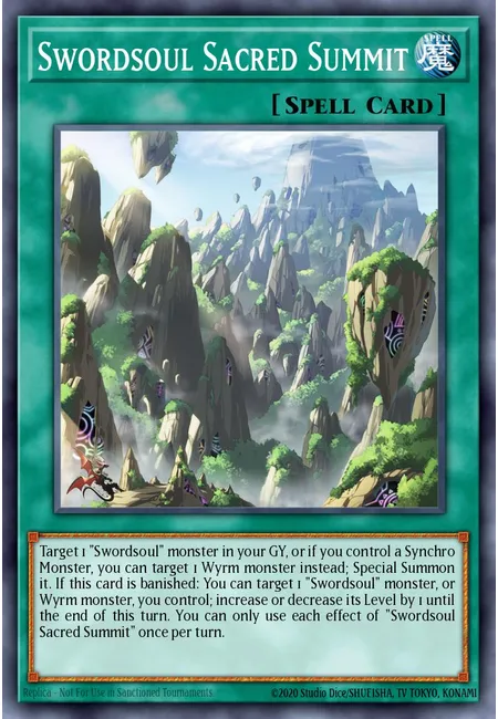 Swordsoul Sacred Summit · Burst of Destiny