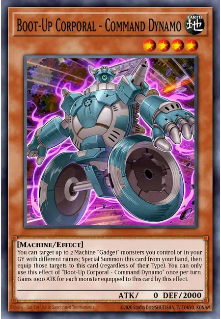 Boot-Up Corporal - Command Dynamo · Fists of the Gadgets