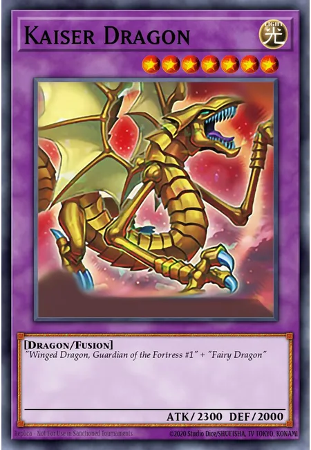 Kaiser Dragon · McDonald's Promotional Cards 2