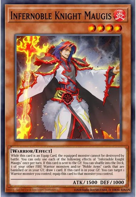 Infernobre Cavaleiro Maugis · Rise of the Duelist