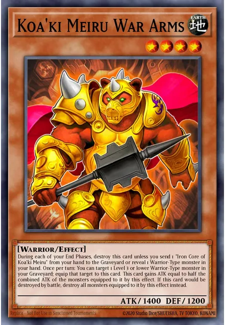 Koa'ki Meiru War Arms