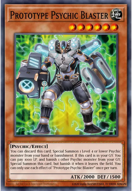 Prototype Psychic Blaster · Duelist's Advance