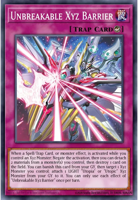 Unbreakable Xyz Barrier · Battles of Legend: Glorious Gallery