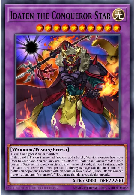 Idaten the Conqueror Star · Battles of Legend: Relentless Revenge