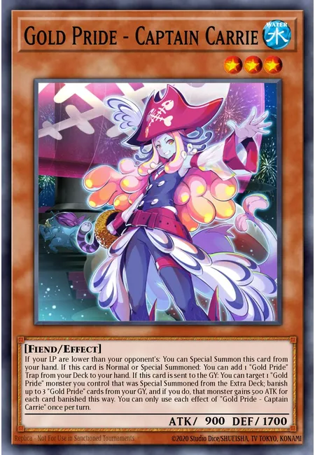 Gold Pride - Captain Carrie