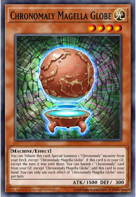 Chronomaly Magella Globe · 2022 Tin of the Pharaoh's Gods