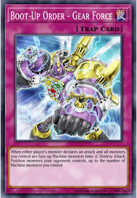 Boot-Up Order - Gear Force · Fists of the Gadgets