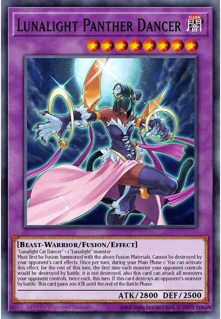 Lunalight Panther Dancer · Legendary Duelists: Sisters of the Rose